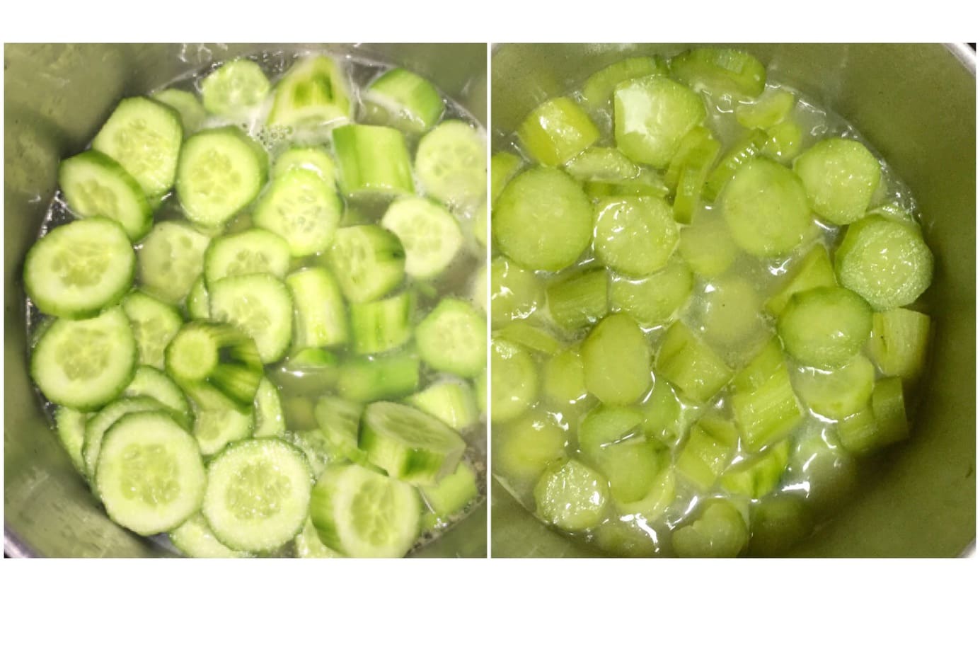 boil cucumber 