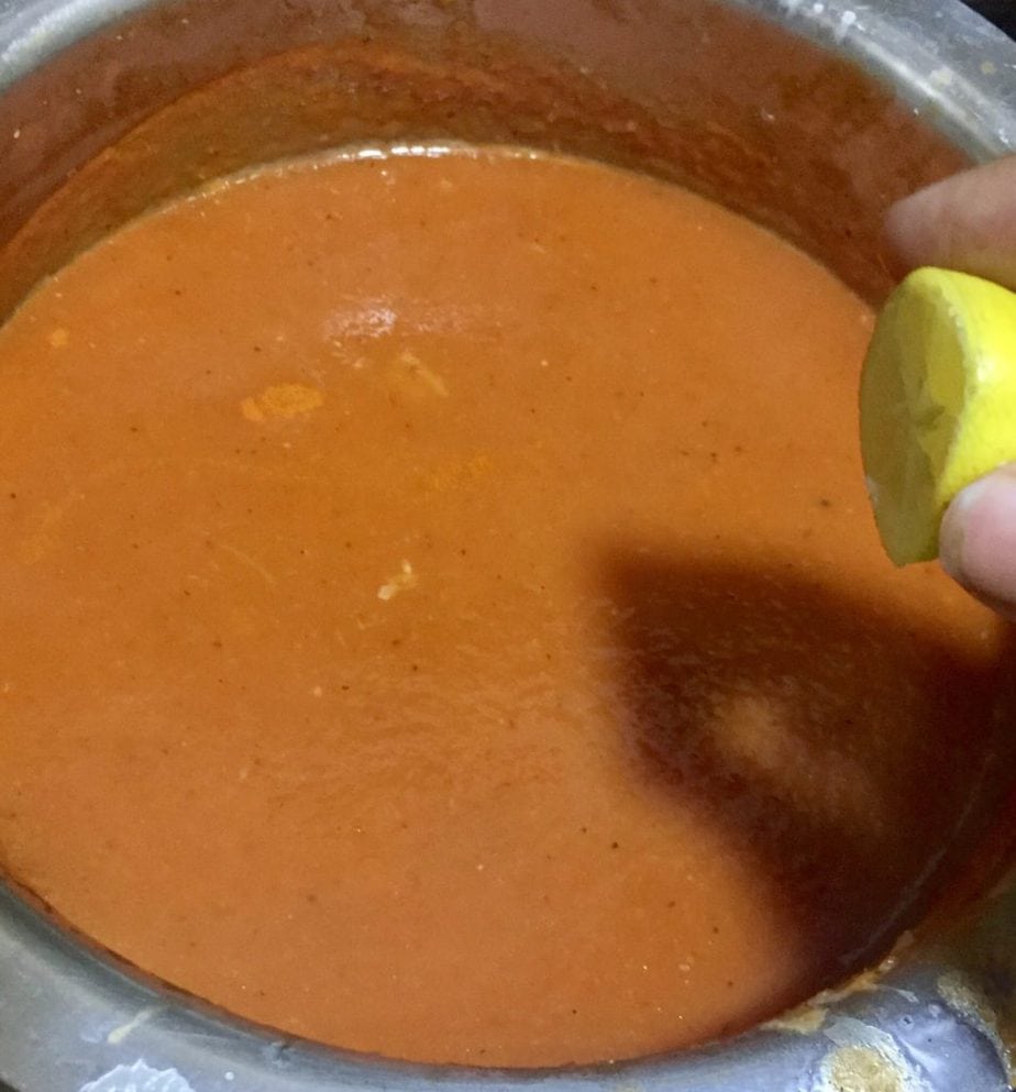 adding lemon
