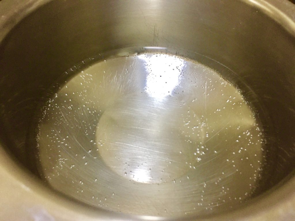 Boil water.