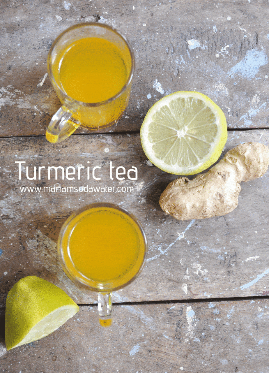 ginger turmeric lemon tea recipe
