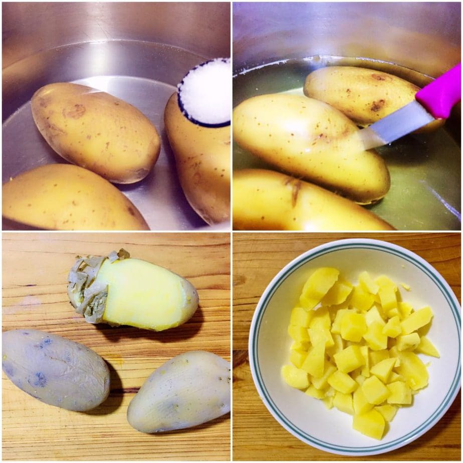 boil potato for salad