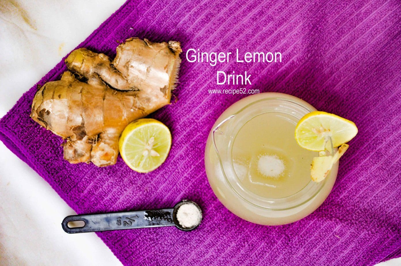 Ginger lemonade recipe with honey