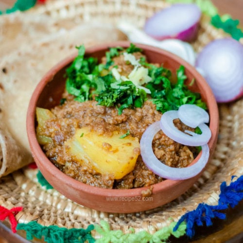 aloo keema recipe pakistani