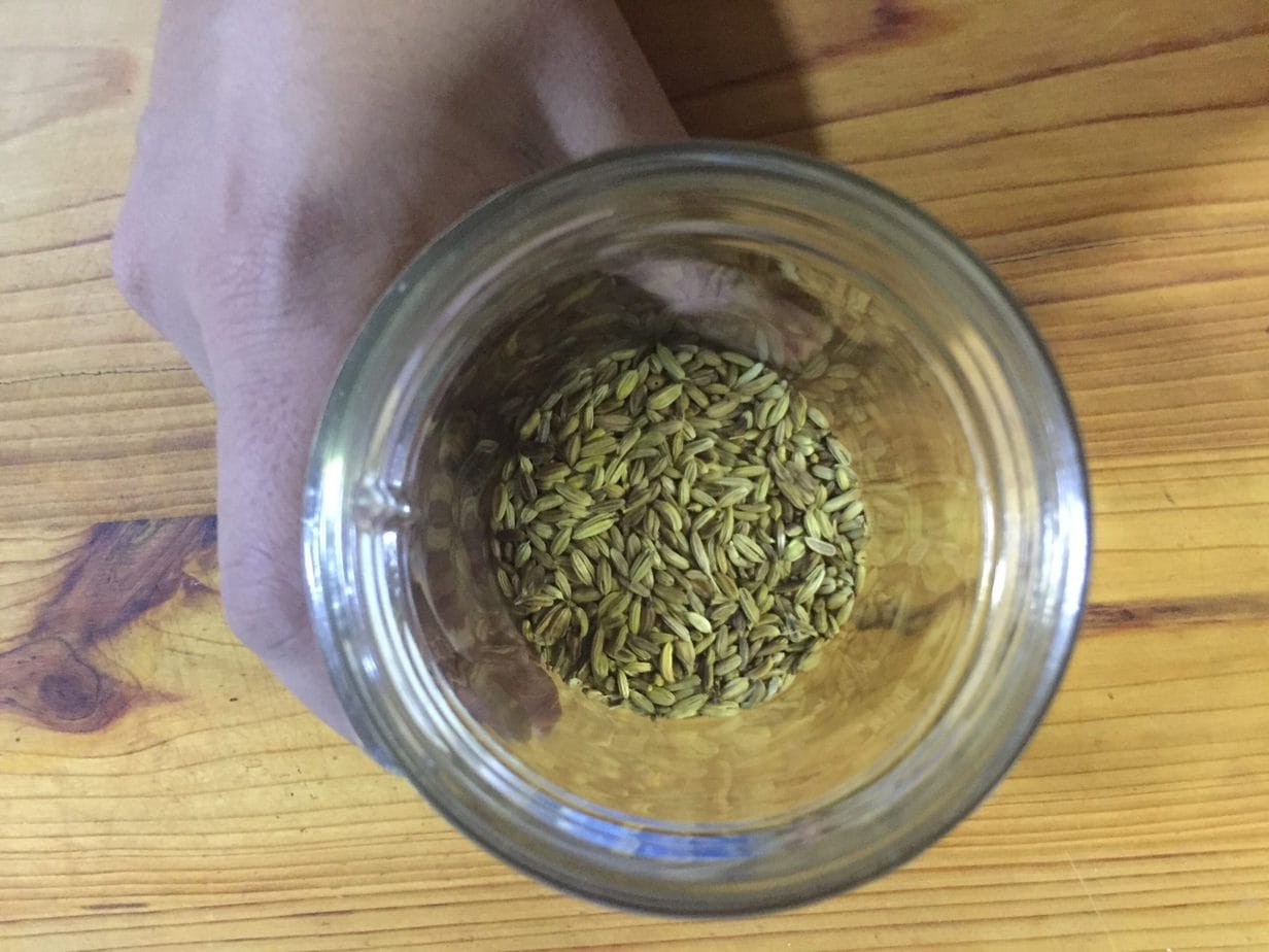 fennel seeds.