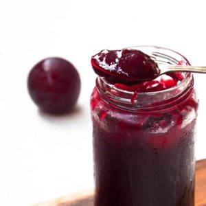 Plum jam recipe with fresh plums