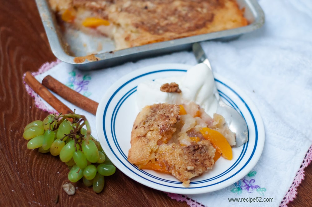 Fresh peach cobbler recipe