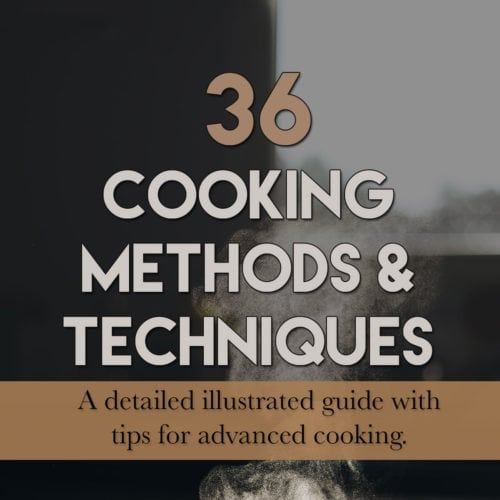 cooking methods and techniques.