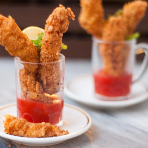 Crispy fried Chicken Tenders Recipe