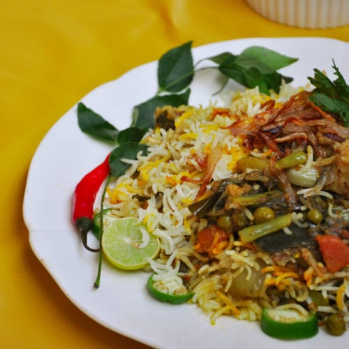 vegetable biryani recipe