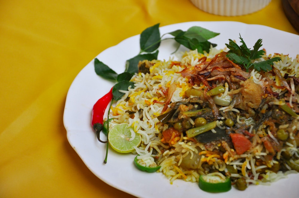 vegetable biryani recipe