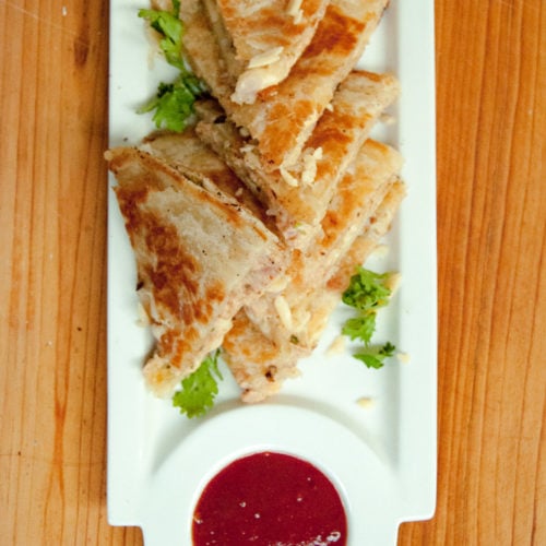 Chicken Cheese Paratha Recipe