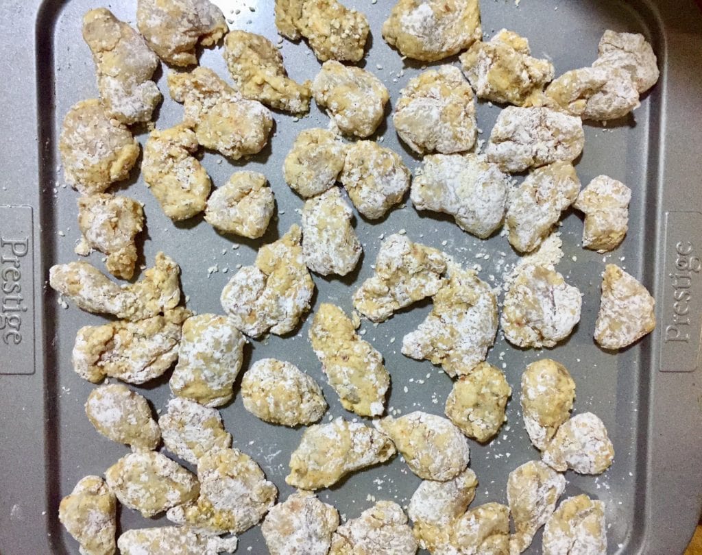 Baked Sesame Chicken nuggets Recipe