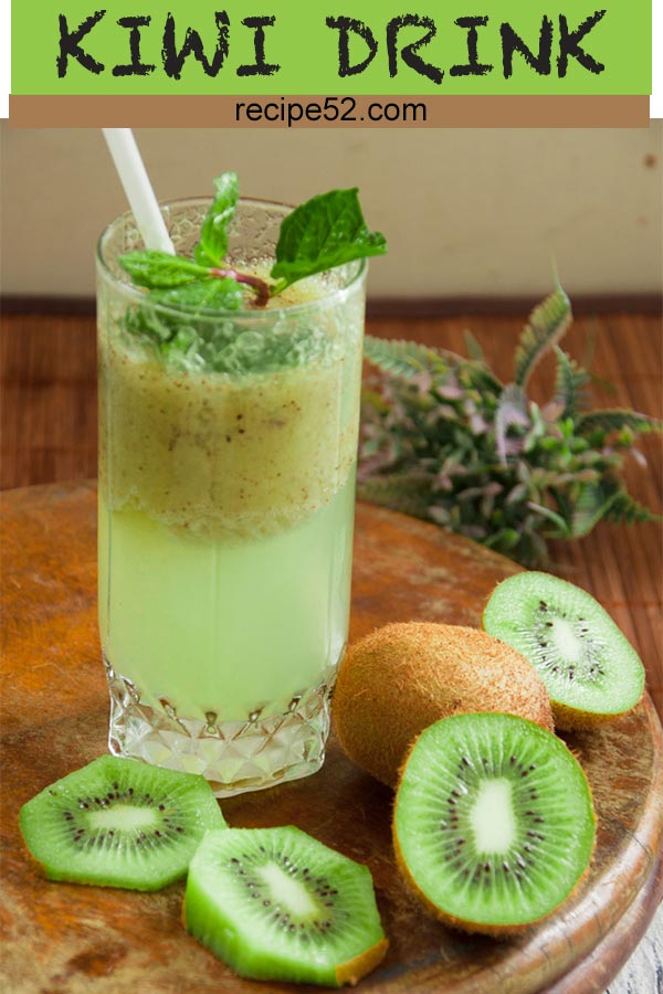 Kiwi Juice Drink Recipe, perfect for guest! - Recipe52.com