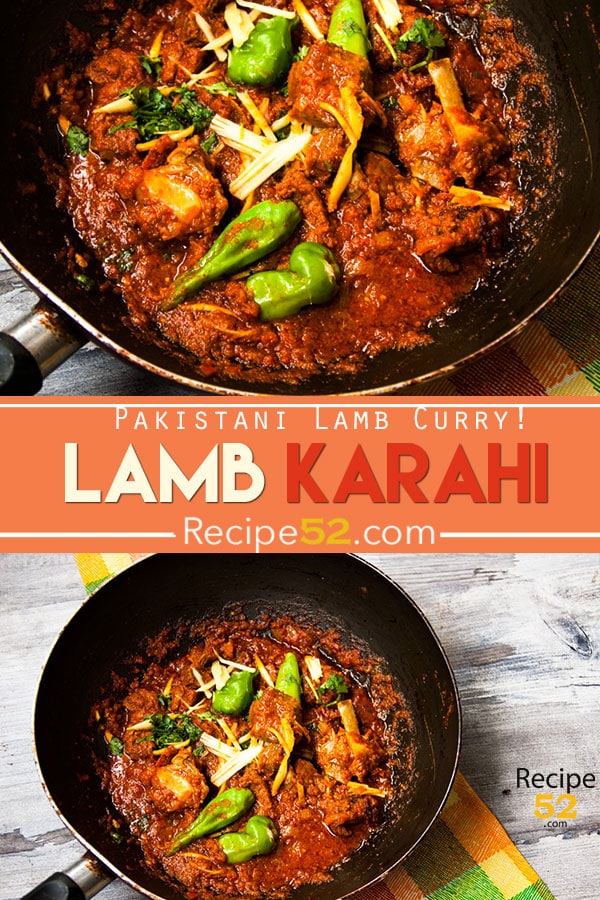 Lamb Karahi Gosht Quick And Easy Recipe52 Com