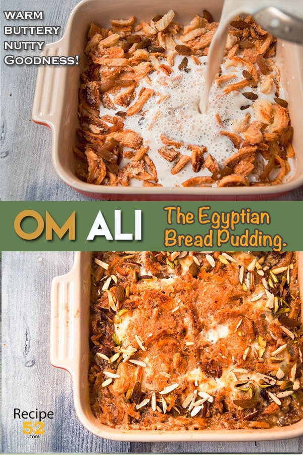 Om Ali, The Egyptian Bread Pudding Dessert - Recipe52.com