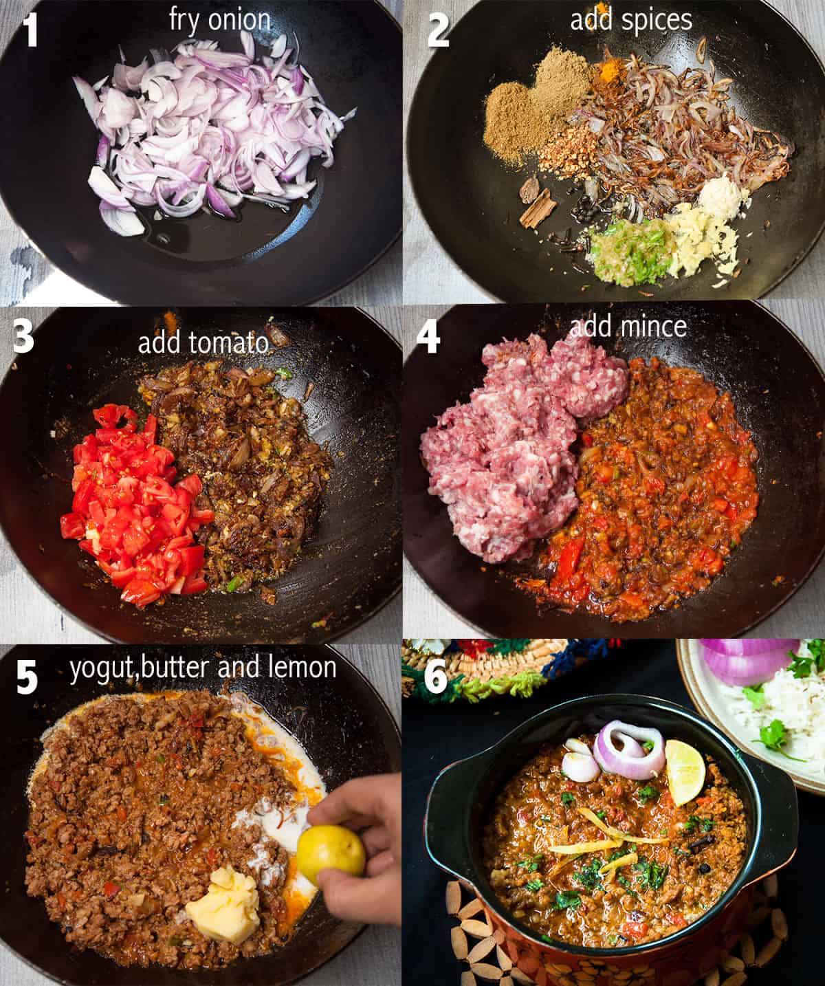 Steps to make authentic Pakistani Keema.