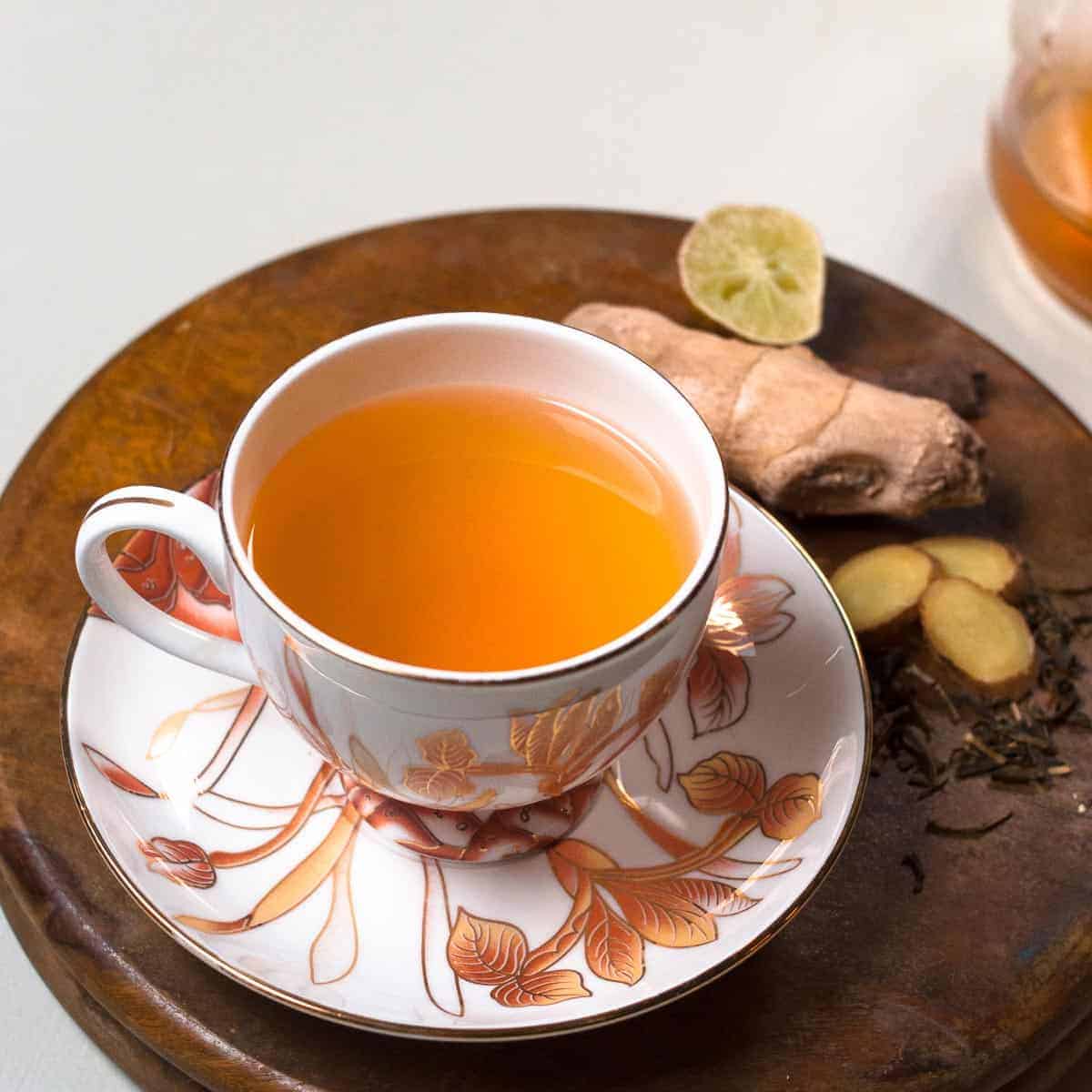 Ginger Green Tea-image