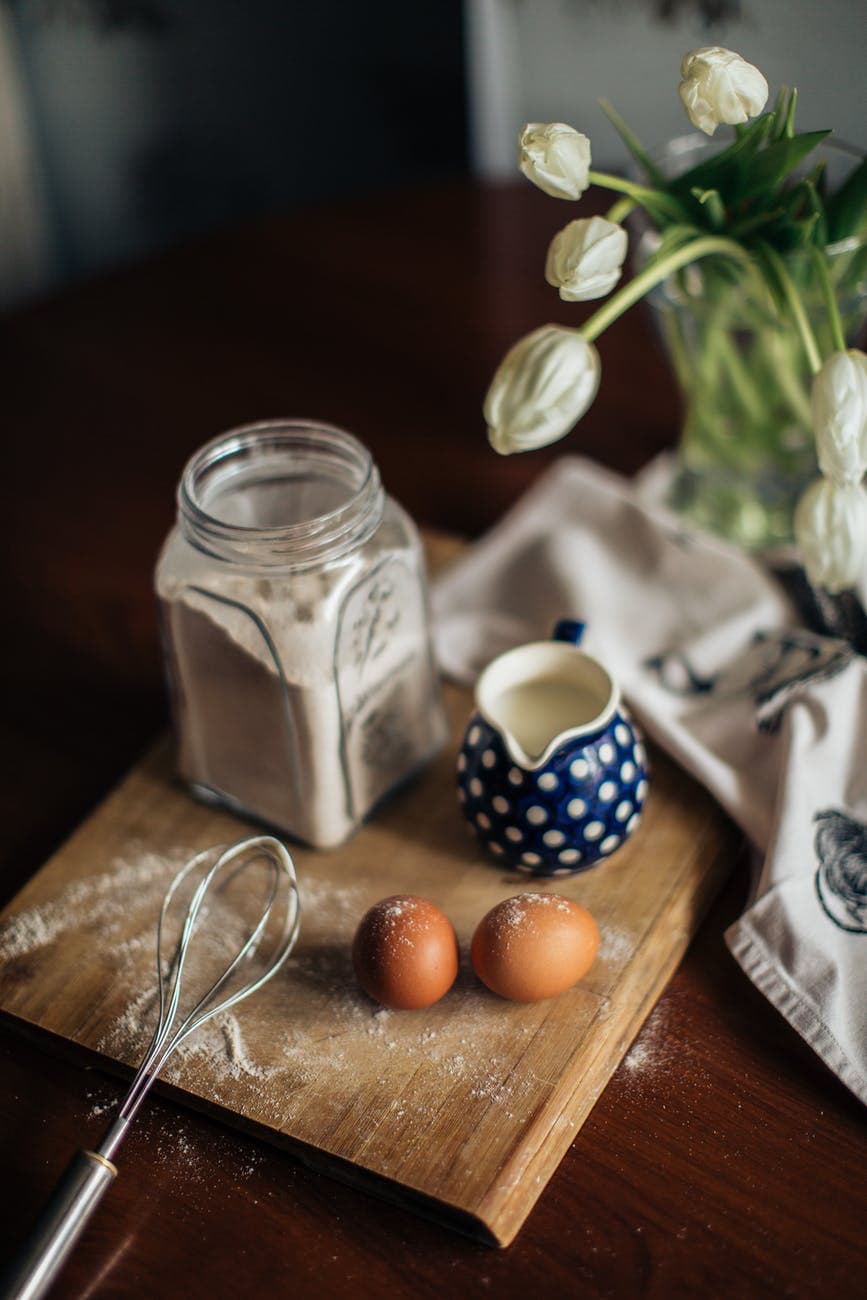 Flours can be use to cool the heat.