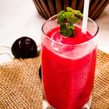 plum drink recipe