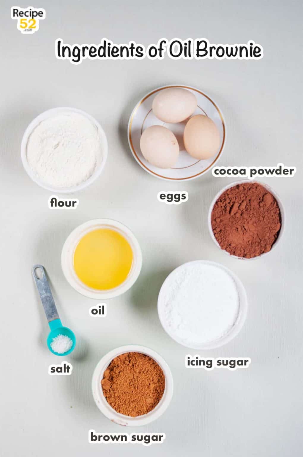 Easiest Brownie Recipe with Oil