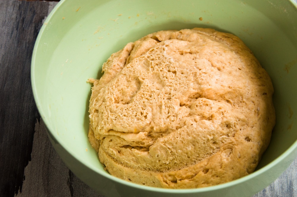 Fermenting dough