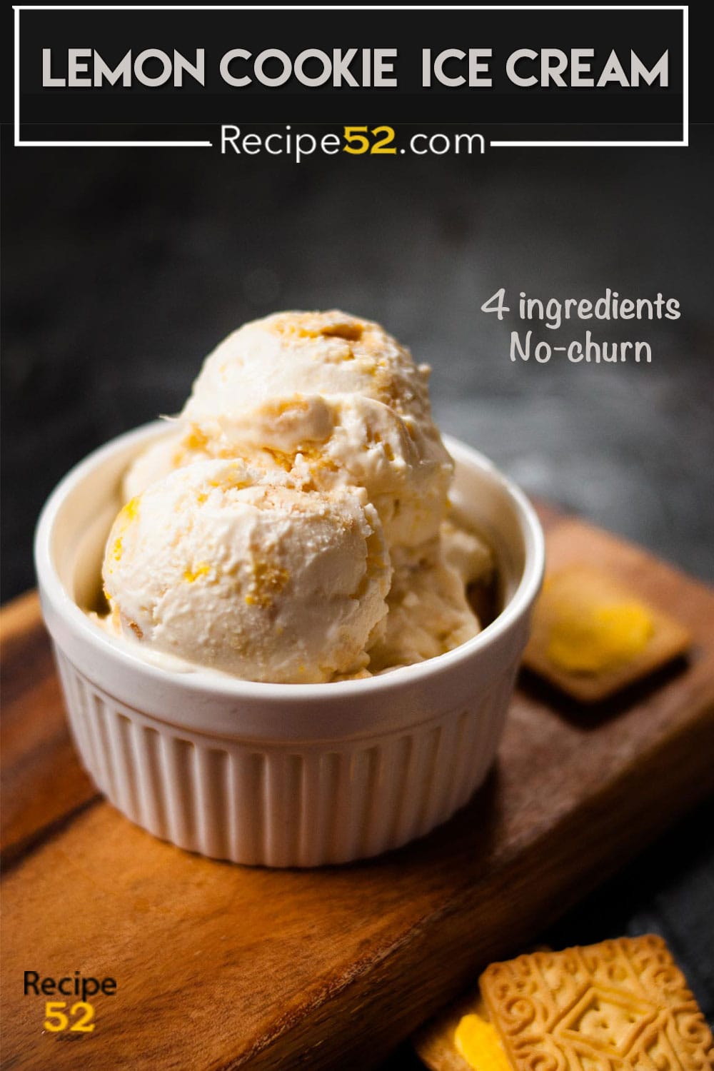 Lemon Ice Cream - Recipe52.com